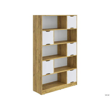 Стеллаж todzal Юджин Дуб Крафт С дверцами