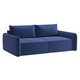 Прямой диван Салотти Портленд Синий, велюр Синий, велюр
