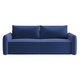 Прямой диван Салотти Портленд Синий, велюр Синий, велюр