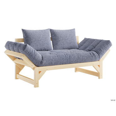 Прямой диван Салотти Евро Массив / Графит, рогожка Массив / Графит, рогожка