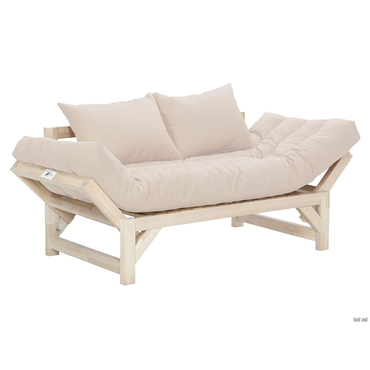 Прямой диван Салотти Евро Массив / Крем, рогожка Массив / Крем, рогожка