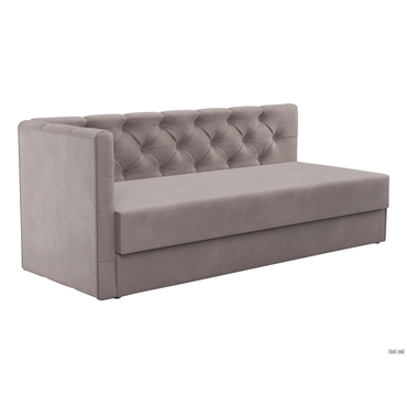 Прямой диван Салотти Охта Латте, велюр Универсальное