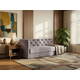 Прямой диван Салотти Охта Латте, велюр Универсальное