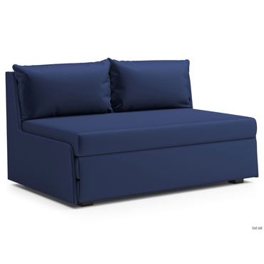 Прямой диван todzal Крафт Темно-синий, саржа Темно-синий, саржа