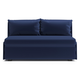 Прямой диван todzal Крафт Темно-синий, саржа Темно-синий, саржа