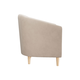 Кресло todzal Элен Бежевый, велюр Бежевый, велюр