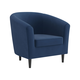 Кресло todzal Элен Синий, велюр Синий, велюр