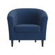 Кресло todzal Элен Синий, велюр Синий, велюр