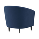 Кресло todzal Элен Синий, велюр Синий, велюр