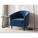 Кресло todzal Элен Синий, велюр Синий, велюр