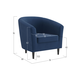 Кресло todzal Элен Синий, велюр Синий, велюр