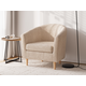 Кресло todzal Элен Бежевый, искусственный мех Бежевый, искусственный мех