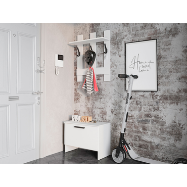 Прихожая todzal Аляска Белый Белый