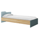 Детская кровать МК СТИЛЬ Лео Дуб Крафт золотой / Кенди / Сумеречный голубой Дуб Крафт золотой / Кенди / Сумеречный голубой