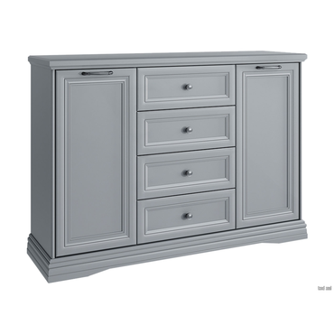 Комод Анрэкс Валенсия Серый Серый