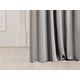Шторы Ми Текстиль Николь Светло-серый, блэкаут 200х270 см