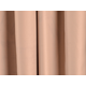 Шторы Ми Текстиль Элен Темно-розовый, блэкаут 200х270 см