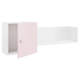 Детская полка ЭтоМебель Алиса Розовый / Белый Розовый / Белый