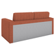 Прямой диван todzal Эллиот Кирпичный, велюр Кирпичный, велюр