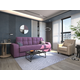 Прямой диван todzal Легенда Лиловый, шенилл Лиловый, шенилл