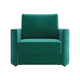 Кресло-кровать todzal Амьен Зеленый, велюр Зеленый, велюр