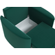 Кресло-кровать todzal Амьен Зеленый, велюр Зеленый, велюр