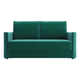 Прямой диван todzal Амьен мини Зеленый, велюр Зеленый, велюр