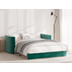 Прямой диван todzal Амьен мини Зеленый, велюр Зеленый, велюр
