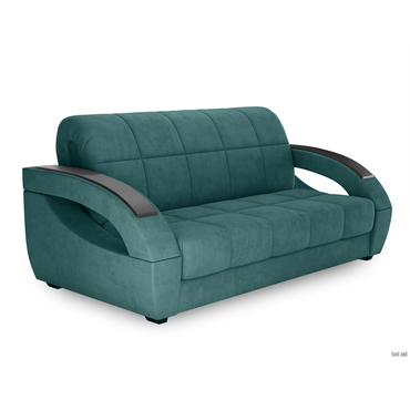 Прямой диван todzal Уильям Зеленый, велюр Без ящика