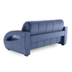 Прямой диван todzal Уильям Деним, велюр С ящиком