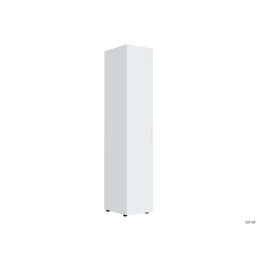 Распашной шкаф СВ-Мебель Тайлер Белый текстурный Белый текстурный