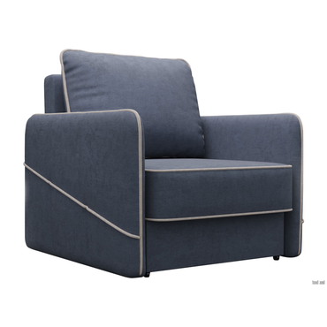 Кресло-кровать todzal Граус Серый, велюр Серый, велюр