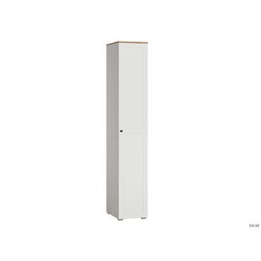 Распашной шкаф Моби Остин Белый шагрень / Дуб Крафт золотой Белый шагрень / Дуб Крафт золотой