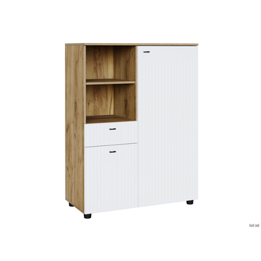 Комод СВ-Мебель Ларенс Дуб золотой / Белый матовый Дуб золотой / Белый матовый