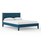 Двуспальная кровать todzal Адела Массив Сосны Сапфировый 140х200 см
