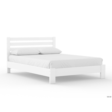 Двуспальная кровать todzal Барди Белый античный 160х200 см