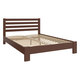 Двуспальная кровать todzal Барди Орех темный 140х200 см