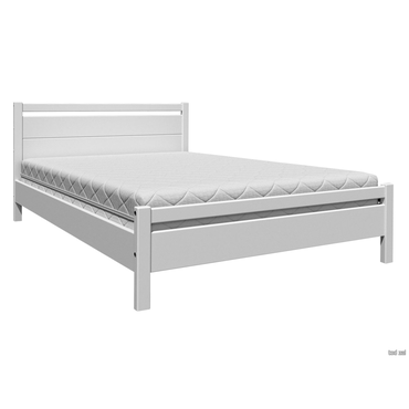 Двуспальная кровать todzal Бертина Белый античный 160х200 см