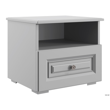 Прикроватная тумбочка todzal Аврора Антрацит Антрацит