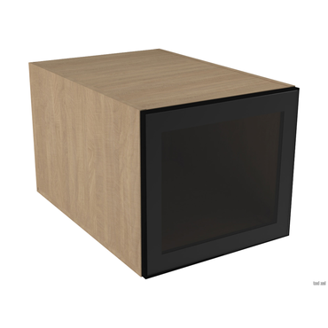 Кухонный модуль СБК Женева Дуб Палермо / Стекло 40 см