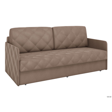 Прямой диван todzal Оренто Бежевый, велюр Бежевый, велюр