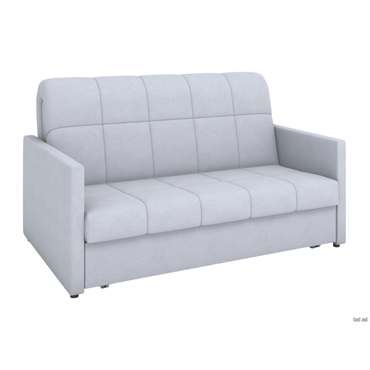 Прямой диван todzal Кросби Серый, шенилл Без ящика