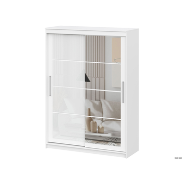 Шкаф-купе СВ-Мебель Айсбер Белый текстурный 160 см