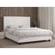 Двуспальная кровать todzal Арно Белый, экокожа 160х200 см