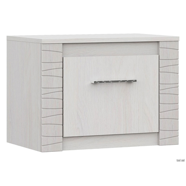 Прикроватная тумбочка СВ-Мебель Гамма Ясень Анкор светлый / Сандал светлый Ясень Анкор светлый / Сандал светлый