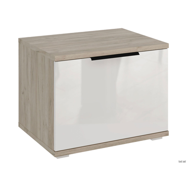 Обувница todzal Элвин Дуб Крафт / Белый глянец Дуб Крафт / Белый глянец