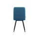 Стул todzal Джоел Синий, микровелюр / Черный, металл Синий, микровелюр / Черный, металл