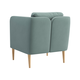 Кресло todzal Тайвин Бирюзовый, велюр Бирюзовый, велюр