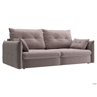 Прямой диван todzal Стаффорд Светло-коричневый, велюр Светло-коричневый, велюр