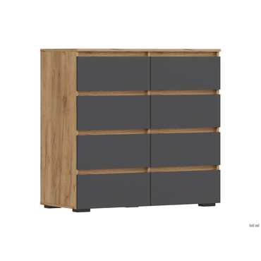 Комод todzal Ирэн Дуб Крафт золотой / Графит серый Дуб Крафт золотой / Графит серый